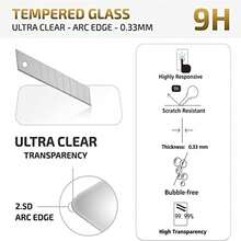 3 Micas Cristal 9H Moto Edge 20 Lite – Protección Completa, Antihuellas y Rayones - transparente - Ver 5