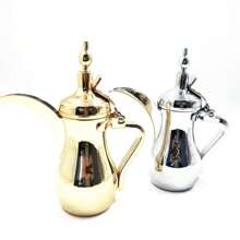 Stainless Steel 304 Gold Textured Coffee Pot, Tea Kettle, Water Pot, Spout Pot, Palace Pot Back To School