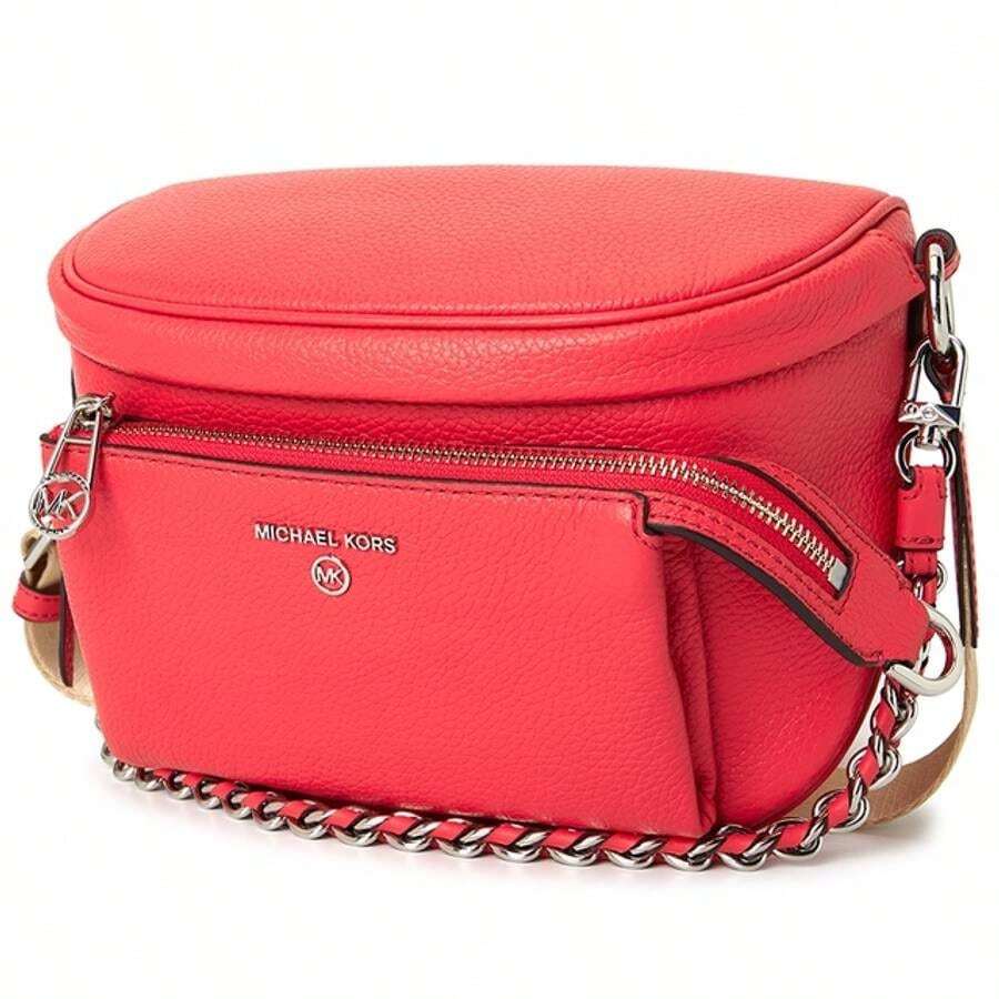 Michael Kors Slater Medium Pebbled Leather Sling Bag Pink SHEIN USA