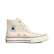 Converse 1970 年代经典帆布男女通用休闲运动高帮帆布鞋，米色 - 黃色 - 查看 2