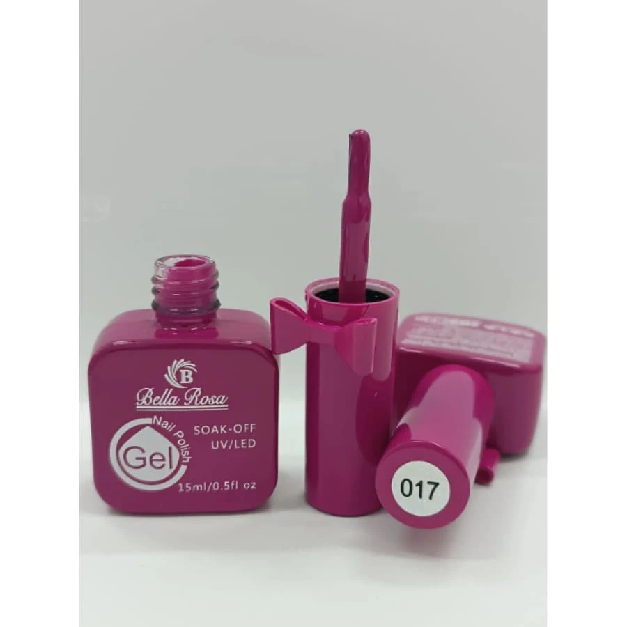 Bella Pink Bow Gel Polish 15ml - Soak-Off UV/LED - 淡紫色 - 查看 1