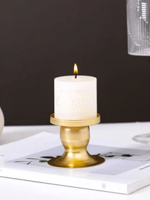 1 Stück runder Eisenkerzenhalter, für Zuhause, Wohnzimmer, Schlafzimmer, Esszimmer, Feiertage, Hochzeitsdekoration, Geschenke Geburtstag Abschluss Heimdekoration Weihnachtsdekorationen Raumdekoration Weihnachten, Weihnachtsgeschenke