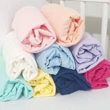 2 PIECE SHEET SET - FITTED SHEET AND PILLOWCASE FOR MINI CRIB - PINK - Màu Hồng baby - Xem 2