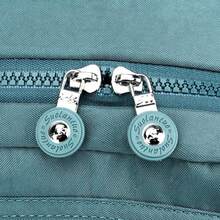 Women's Casual College Backpack Medium Waterproof Nylon - 淺粉色 - 查看 6