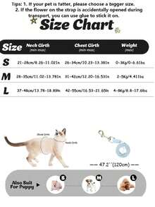 1 Balo thú cưng bằng vải nylon màu hồng + 1 Dây xích khóa hợp kim màu hồng dài 1,2m/47,24in, thích hợp cho chó và mèo nhỏ đi dạo ngoài trời, Dây xích dắt chó, Dây đeo ngực cho chó - Hồng - Xem 8
