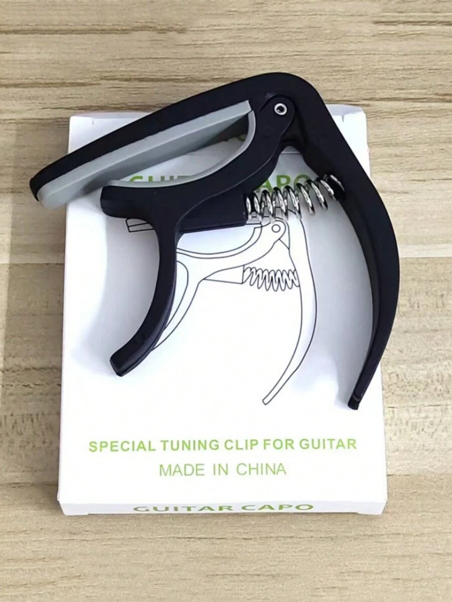 1 Capo Đàn Ukulele Nhựa, Capo Hai Tông Màu Hiện Đại, Kẹp Điều Chỉnh Đàn Ukulele Bằng Nhựa - Nhiều màu - Xem 1