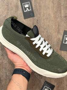 VR3 Comfortable Sneakers – Technology And Style For Your Everyday Life - màu xanh lá - Xem 2