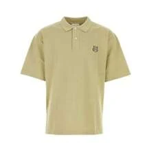 Maison Kitsuné Bold Fox Head Patch Oversized Polo Shirt Sage Green - màu xanh lá - Xem 1