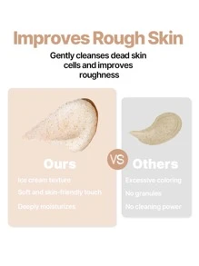 1 件装椰子香草海盐身体磨砂膏，200 克，去角质保湿，热带香味，深层清洁，温和亮肤，保湿身体护理，令肌肤柔软光滑 - 椰子香草海鹽 - 查看 7