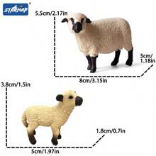 [Certified For Children] Forest Animals Figurines Woodland Animals Model Kit, Miniature Realistic Plastic Wild Forest Animals For Cake Toppers, Birthday Party Favors, Cupcake Toppers, And Kids Birthday Gifts - Multicolor - View 17