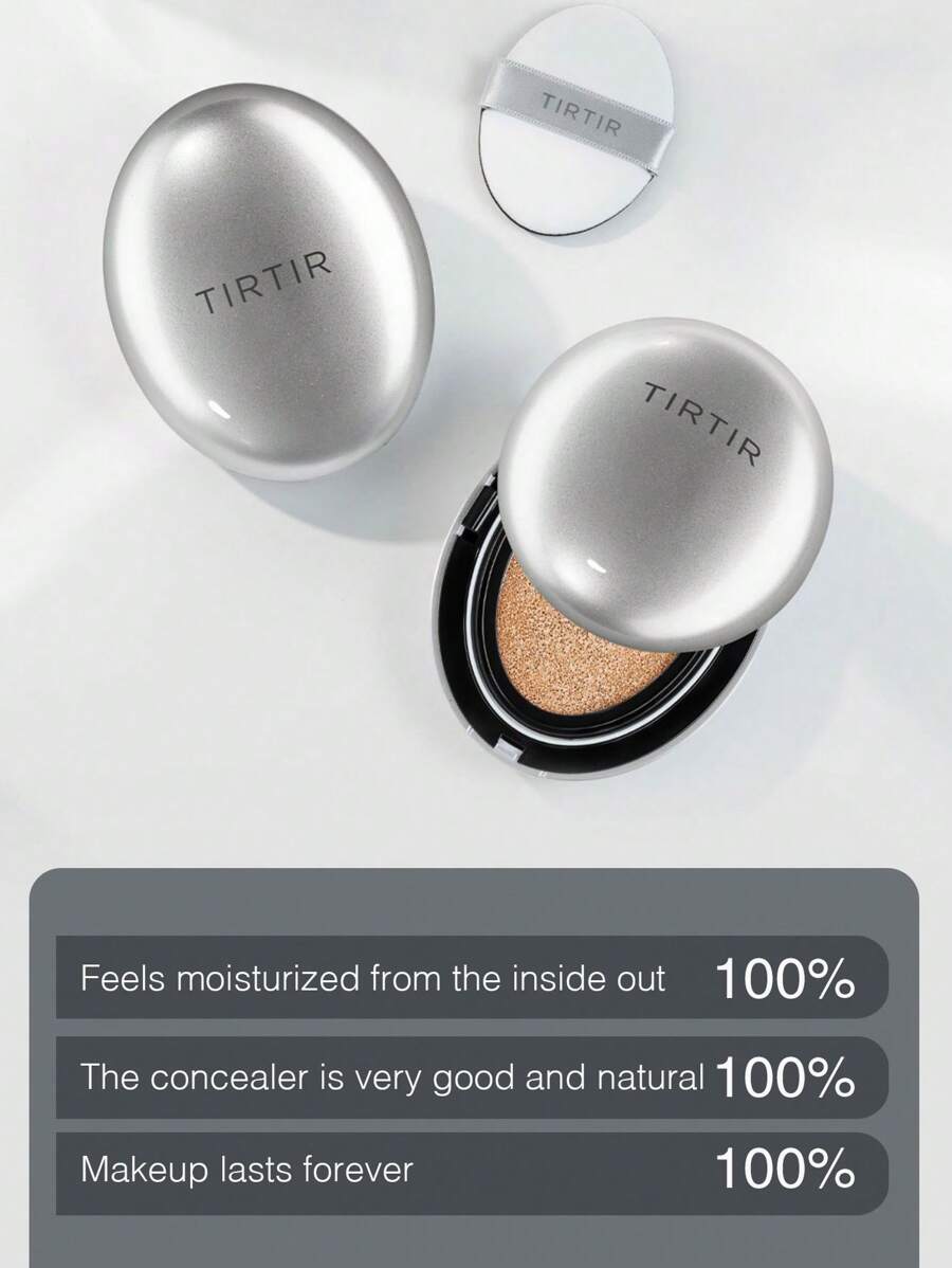 TIRTIR Correcteur cushion hydratant fond de teint matifiant sans huile Mask Fit Permanent