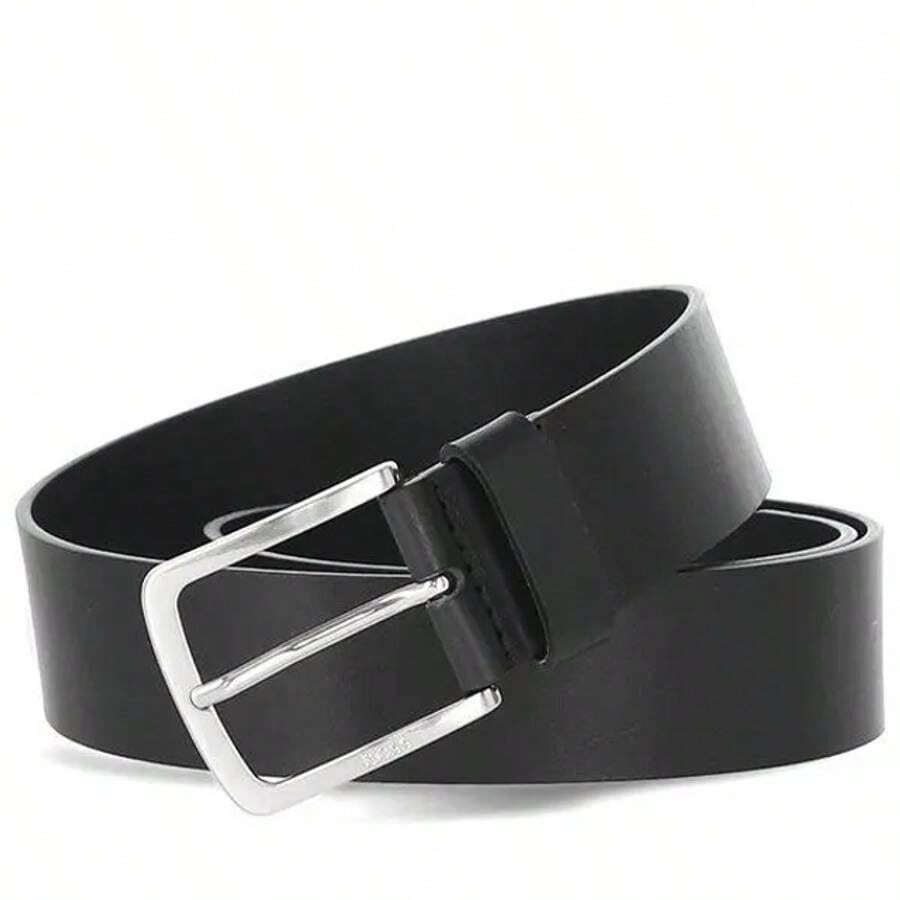 Hugo Boss Italian Leather Belt Black SHEIN USA