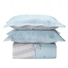 Boutis Ultrasonic Double-Sided 3-Piece Bedspread Kit With Pillowcase - Amsterdam - View 4
