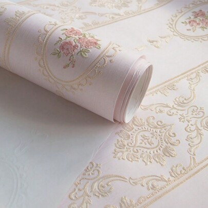 Self-Adhesive 3D Wallpaper, Luxury Home Use, Removable, American Style, Bedroom, Living Room, TV Background Wall Decor, Furniture Renovation Sticker