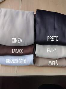 Blackout Curtain In Fabric 8.00x2.50 Light Blocking Luxury - 灰色 - 查看 2