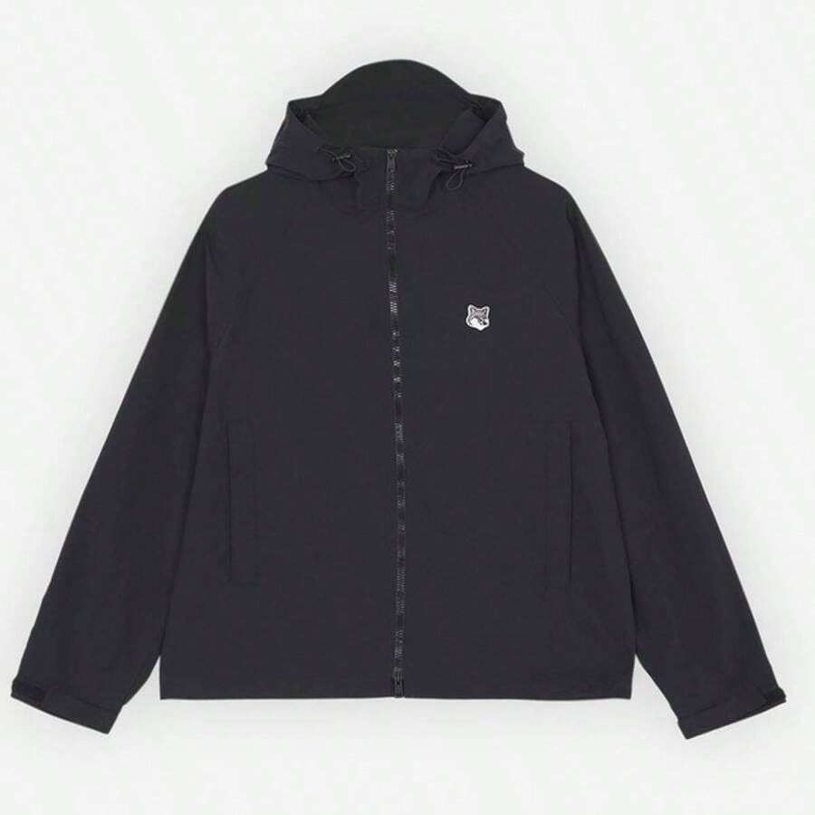 Maison Kitsuné Technical Windbreaker Black - 黑色 - 查看 1