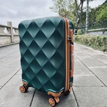 全新 20/24 英寸行李箱带双万向轮适用于旅行旅行袋适用于学校学校配件学校用品 - 墨綠色 - 查看 10