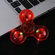 New Crystal Glowing LED , Luminous EDC Toy, Crystal Finger Spinner, Fun Party Gift, Holiday Gift, Birthday Gift