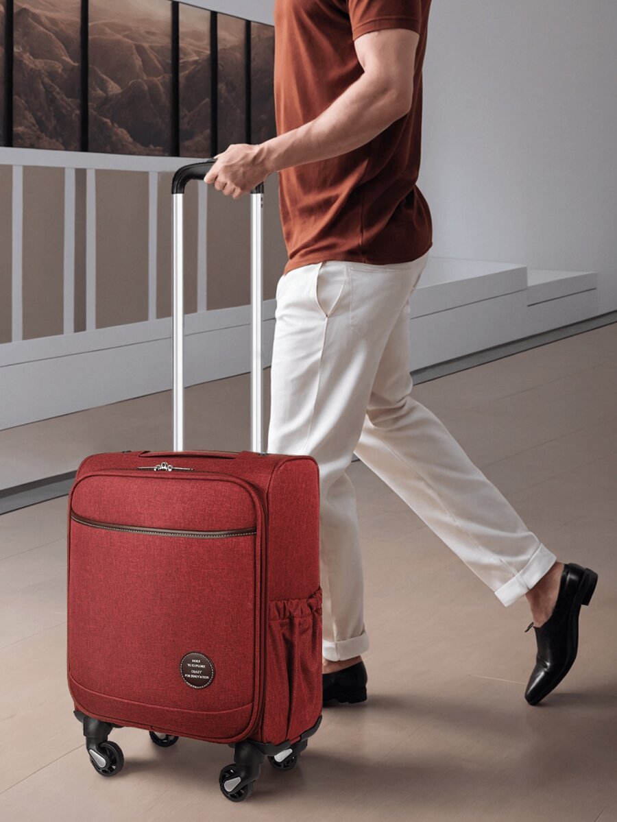 Underseat Carry On Luggage With Wheels, 15 Inch Lightweight Luggage