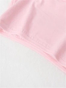 4 条装少女卡通图案休闲三角裤