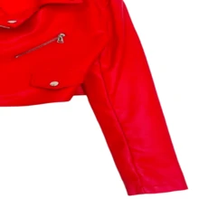 CHAMARRA BIKER - Rojo - Ver 3