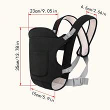 1 件可调节百搭透气婴儿背带，适合日常旅行 - 彩色 - 查看 3