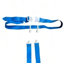 Banderas, Cintas Cinturon Para Tocho Flag Tochito Bandera - Azul - Ver 2