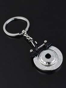 1 件刹车盘卡钳金属钥匙扣，汽车改装配件，机械师生日礼物，汽车钥匙圈 - 彩色 - 查看 6