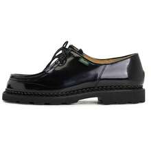 Michael Gloss Leather Derby Black - Black - View 3