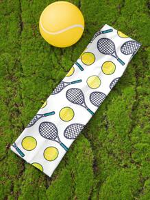 1pc Fashionable Sports Headband Unisex - Football, Basketball, Volleyball, Tennis Printed Pattern, Non-Slip Sweat Absorbing, Suitable For Yoga, Fitness, Running Halloween Hair Band Turban Headband Sweatband