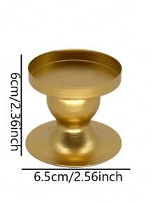 1 Stück runder Eisenkerzenhalter, für Zuhause, Wohnzimmer, Schlafzimmer, Esszimmer, Feiertage, Hochzeitsdekoration, Geschenke Geburtstag Abschluss Heimdekoration Weihnachtsdekorationen Raumdekoration Weihnachten, Weihnachtsgeschenke