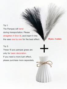 1 lọ hoa nhựa, lọ hoa không vỡ, trang trí nhà sáng tạo cho tiệc cưới, lễ hội, đồ trang trí, quà tặng, trang trí nhà cửa, đồ trang trí Halloween, đồ trang trí, đồ trang trí nhà bếp - trắng - Xem 15
