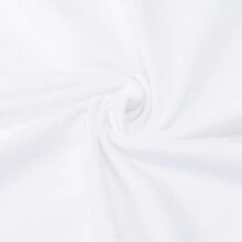 Adidas 男式 TR-ES BASE 3S T恤，短袖针织圆领 TIB8151 - 白色 - 查看 5