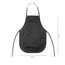 Waterproof Apron Kitchen Chef Restaurant Hairdresser - màu đen - Xem 4