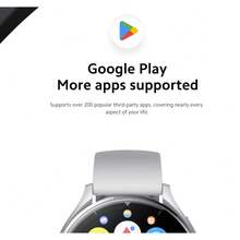 Reloj Inteligente Watch 2 Con Wear OS Bateria 65 Horas Plata - Plateado - Ver 3