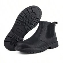 Men's Safety Work Shoes Breathable Safety Boots Comfortable Water Resistant Work Steel Toe Boots Puncture Proof Slip Climbing,Suit For Construction,Workers,Factory,Manufacturing, Workers,Warehouse,Logistics Staff Miners Mechanics Automotive Technicians Landscapers Gardeners
