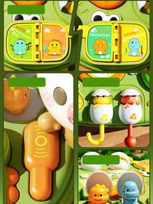 1 Set Baby & Toddler Multi-Functional Educational Game Table, Early Learning Desk, Intelligence Development Brainstorming Toys, Gift, Colors And Accessories Are Random