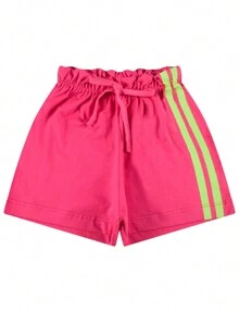 3 Sets For Children, Girls, Boys, Blouse And Shorts, Summer Sweatshirt - 彩色 - 查看 6