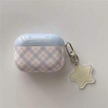 Minimalist Colorblock Plaid Polka Dot Airpods 3 Earphone Case, Women Airpods Pro 2 Protective Cover, Novel Fresh Style Airpods 2/3 Accessories - Multicolor - View 7