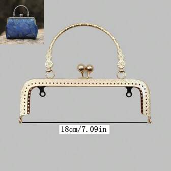 1 st plånboksram, handgjorda DIY handväska lås presenter för kvinnor