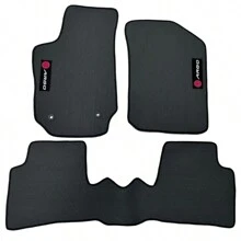 Argo Rubber PVC Mat 2017 2018 2019 2020 TO 2023 With Full Back - 3 Pieces - 黑色 - 查看 1