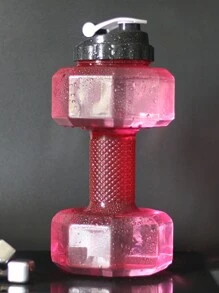 Creative Dumbbell Shaped Water Bottle - Multicolor - View 9