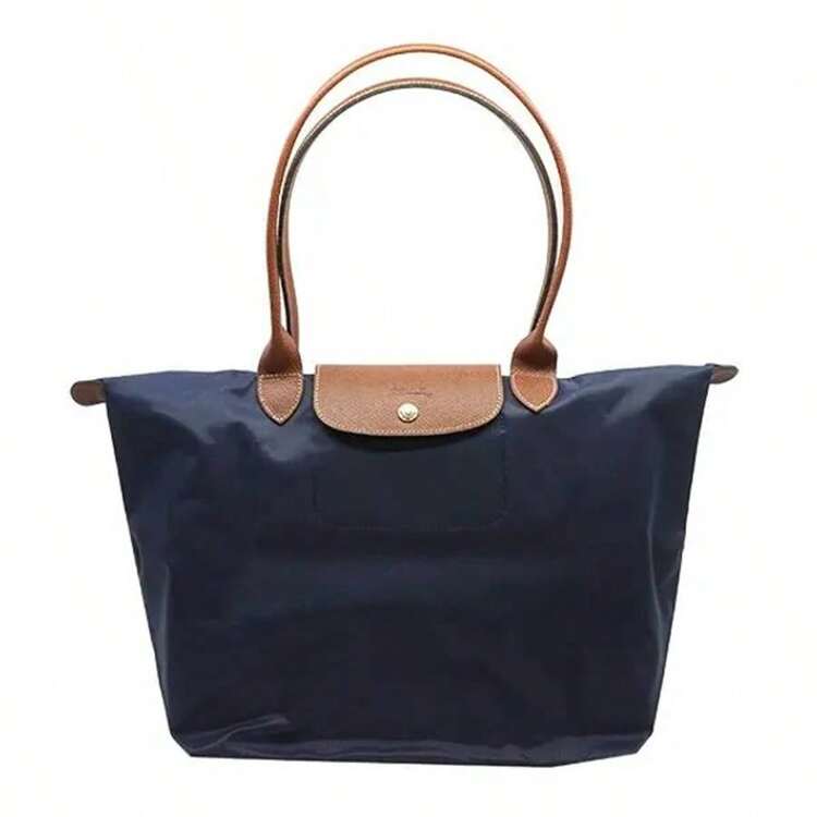 Longchamp Le Pliage Original L Tote Bag Navy - Bleu marine - Voir 1