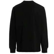 AMI Small Heart Logo Sweatshirt Black - màu đen - Xem 2