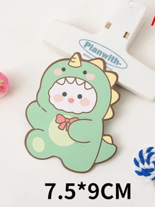 10pcs/30pcs/50pcs Cartoon Halloween Christmas Dinosaur Lollipop Cardboard