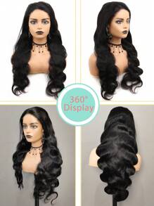无胶假发 人发 预拔 预剪 可戴 5x5 波浪前蕾丝假发 人发 可戴 波浪前蕾丝假发 150% 密度 女士前部假发