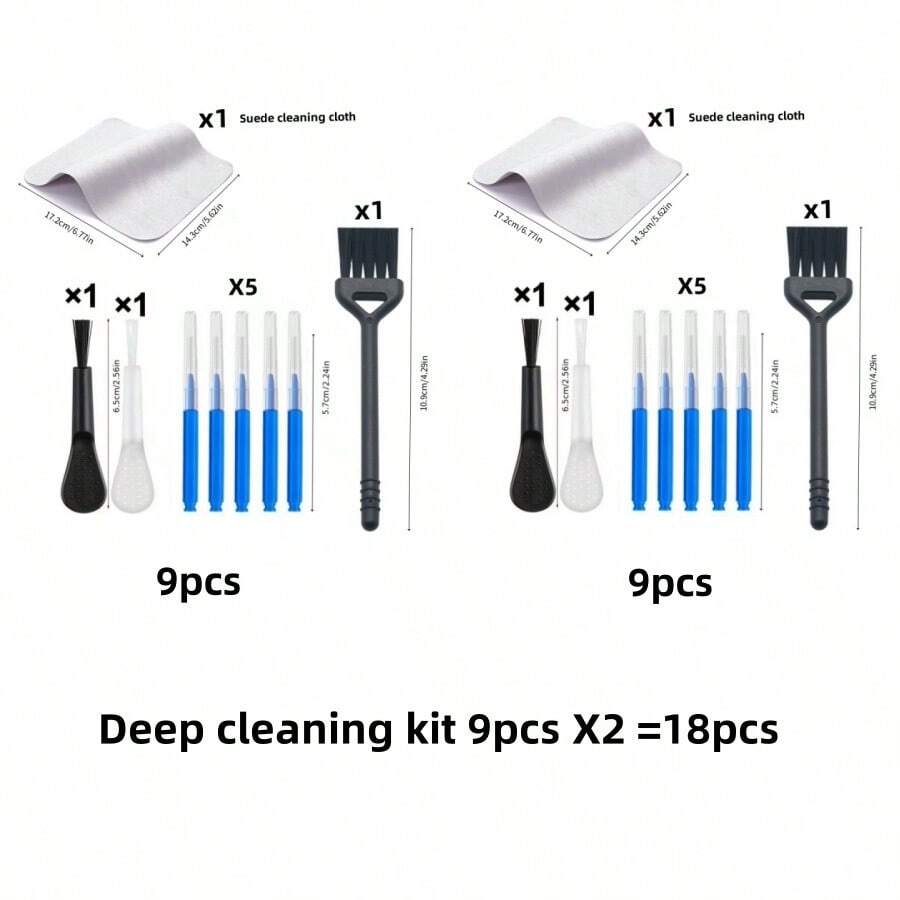 12pcs Cleaning Kit For Cell Phone Charging Port, Computer Keyboard And