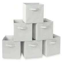 1/2/6 packs Cubos de almacenamiento plegables de tela y organizador de almacenamiento de ropa para armario, juguetes, pantalones, zapatos, jeans, botas, camisetas blancas, pantalones negros, ropa de invierno para mujer, vestidos, ropa de invierno para señoras, vestidos elegantes para mujer, blusas blancas para mujer, manga larga, monos blancos para mujer, vestidos de primavera para mujer, ropa de primavera para mujer, primavera, ropa de primavera, minimalista, blusas de verano