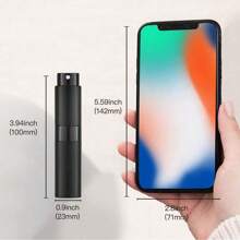 1 件 8ML 雾化香水喷雾瓶,适合旅行,便携式空香水喷雾器分配器,香水瓶 - 彩色 - 查看 5