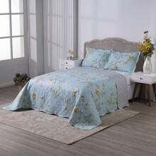 Boutis Ultrasonic Double-Sided 3-Piece Bedspread Kit With Pillowcase - California - View 2